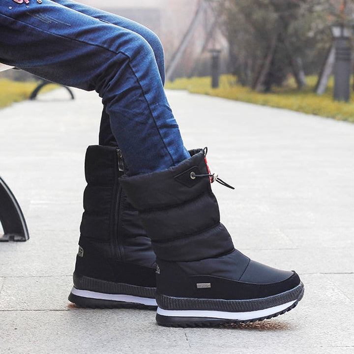 Sigrid | Women's Snow Boots Insulated Zip Up 10