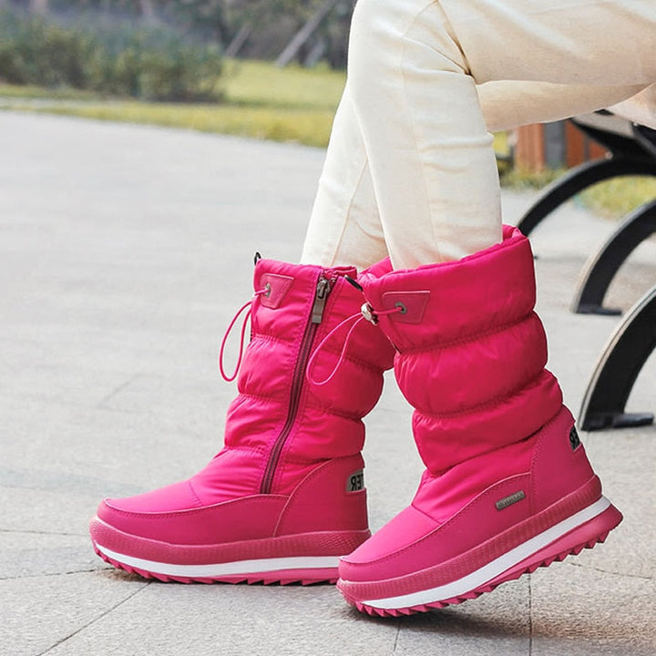 Sigrid | Women's Snow Boots Insulated Zip Up 7