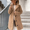 Sloane | Women's Teddy Coat Oversized Long
