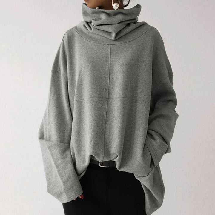 Sofia - Solid Turtleneck Sweater 1