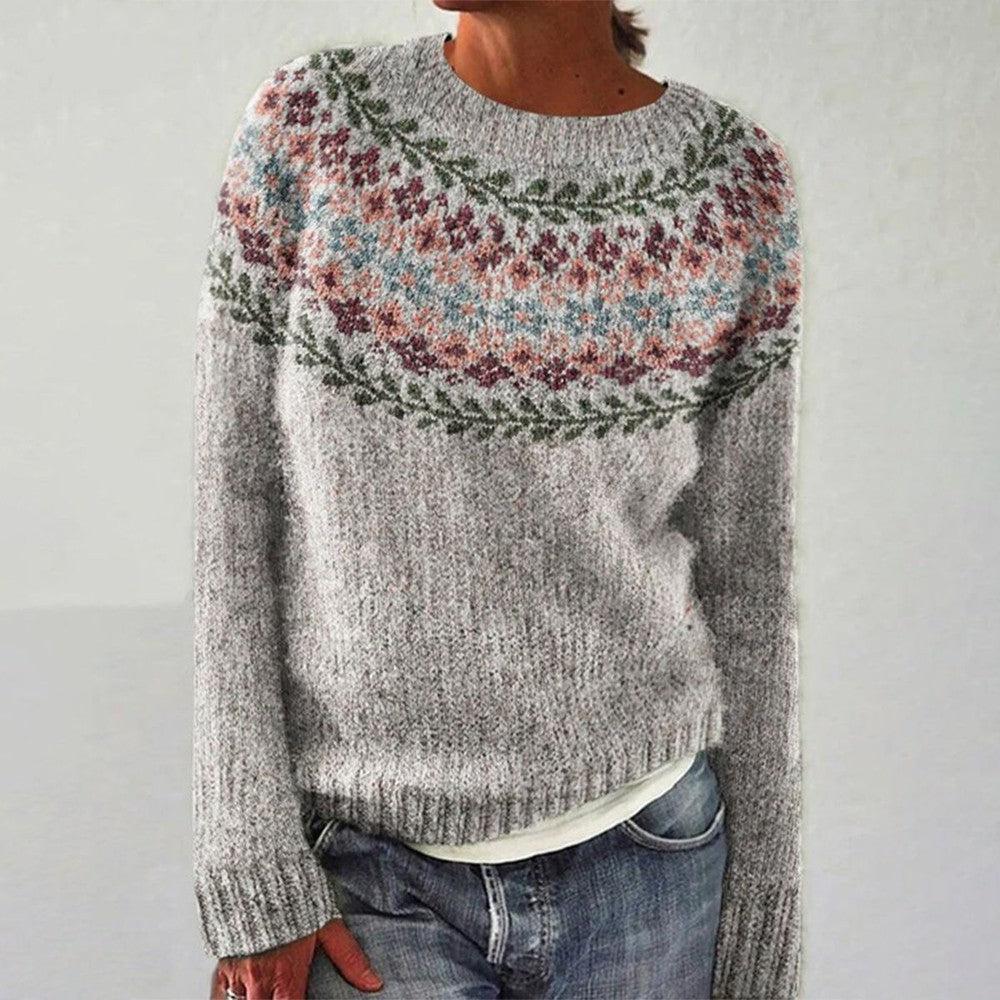 Sorrel - Fair Isle Knit Sweater 1