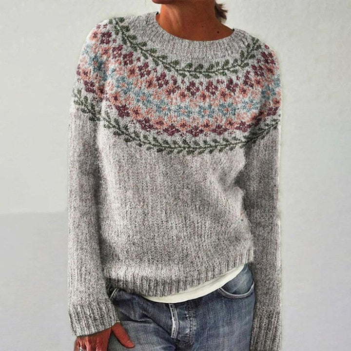 Sorrel - Fair Isle Knit Sweater 1