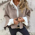 Elise |  Short Jacket with Chic Flared Sleeves