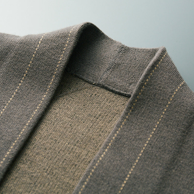 Stefan | Men's Cardigan Sweater Knit Jacket Button Up 8