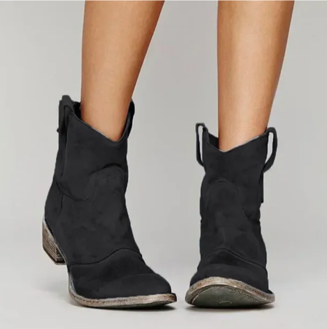 Sybil | Women's Orthopedic Western Boots Ankle Cowboy Comfortable 3