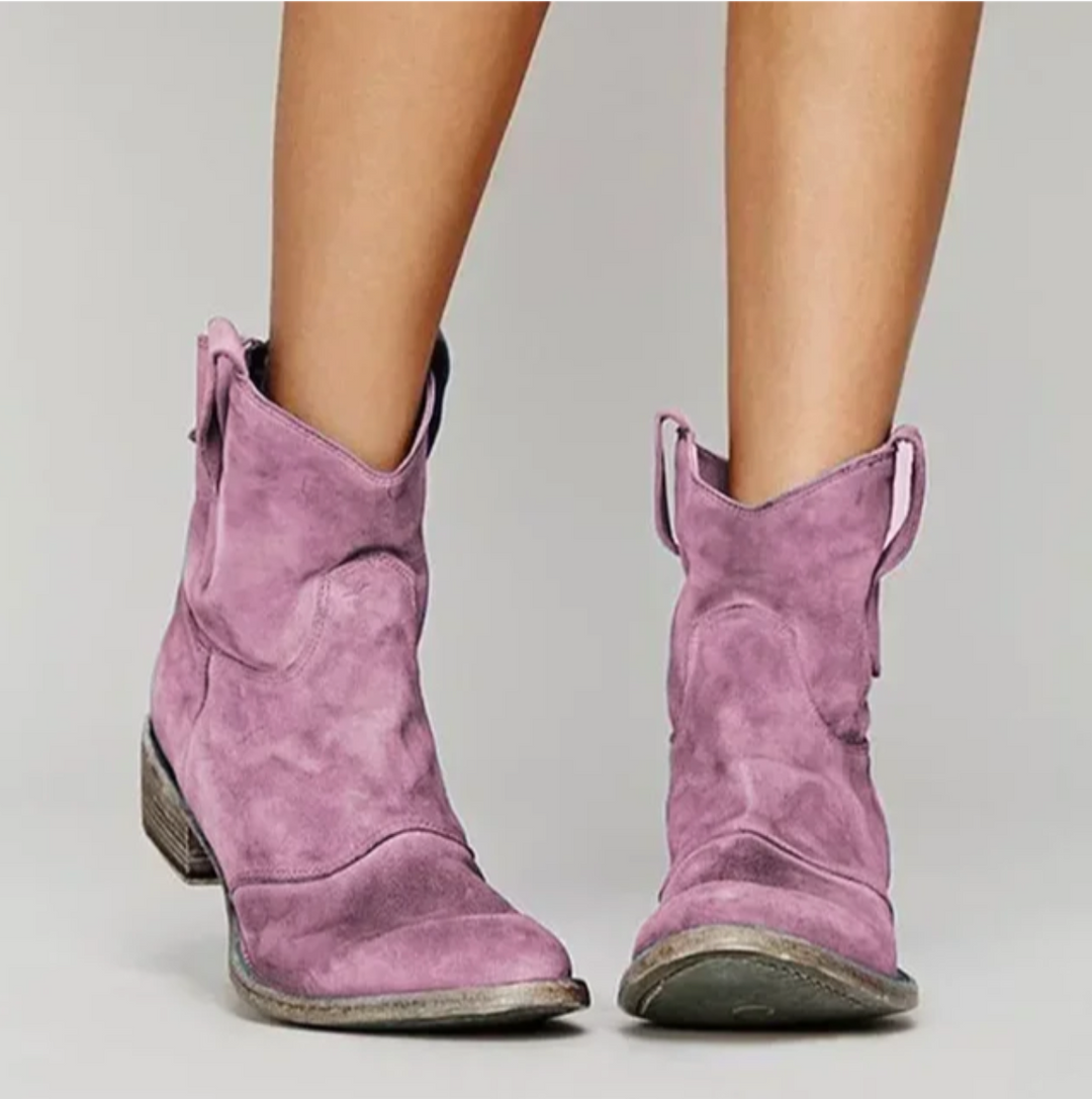 Sybil | Women's Orthopedic Western Boots Ankle Cowboy Comfortable 5