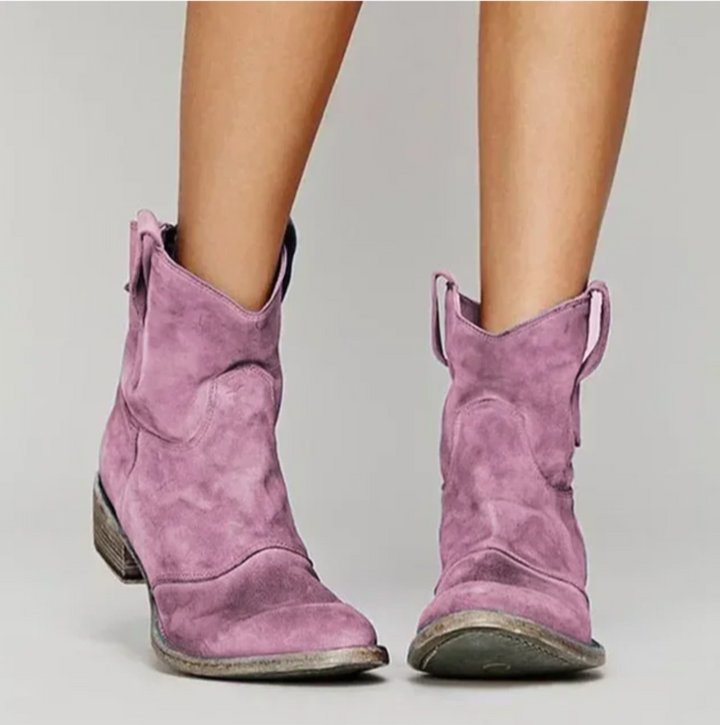 Sybil | Women's Orthopedic Western Boots Ankle Cowboy Comfortable 5