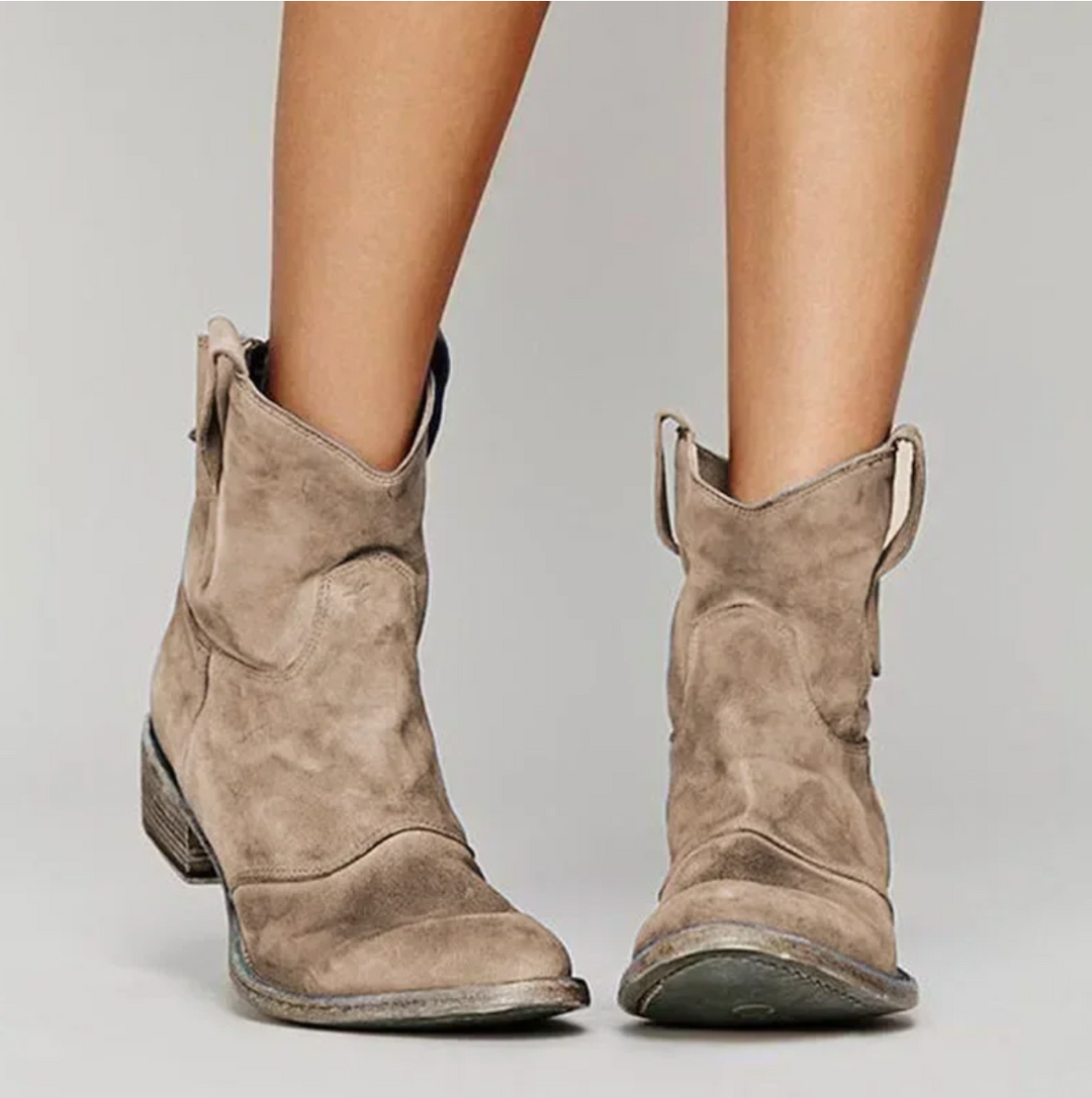 Sybil | Women's Orthopedic Western Boots Ankle Cowboy Comfortable 6