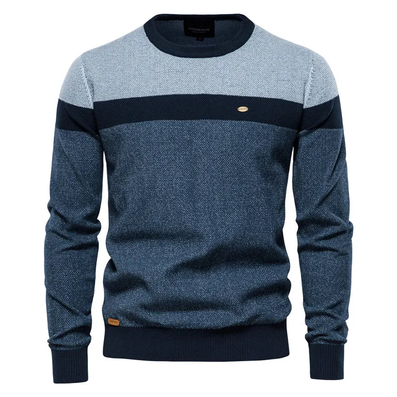 Thomas | Men's Crew Neck Sweater Knit Pullover 1