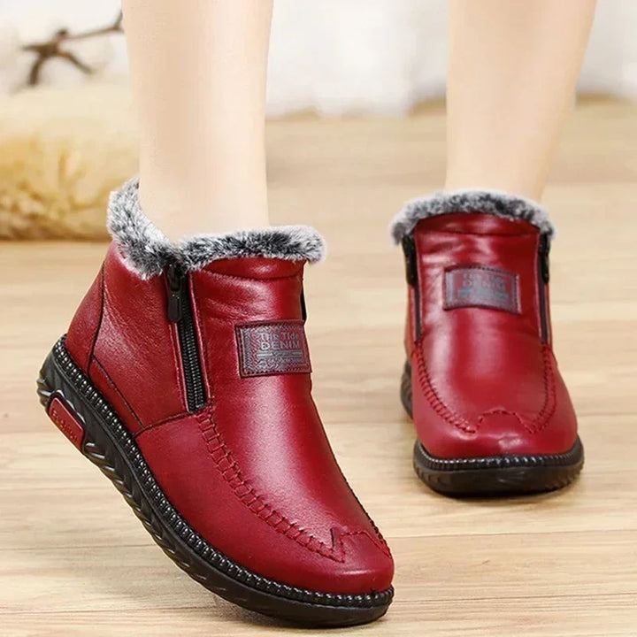 Thora | Women's Winter Boots Zip Up Non Slip 1