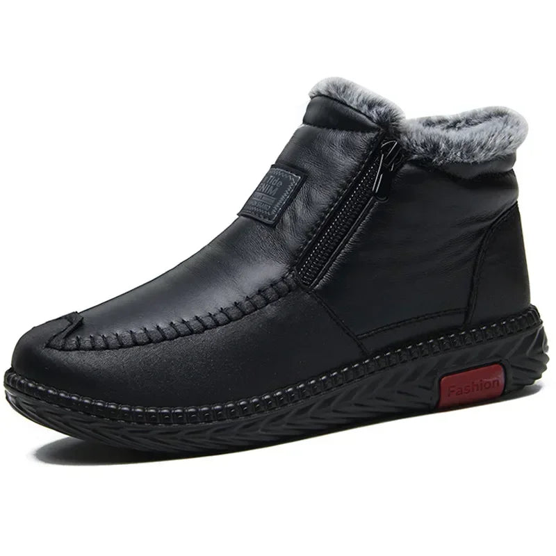 Thora | Women's Winter Boots Zip Up Non Slip 8