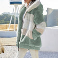 Tilde | Women's Hooded Fleece Coat Sherpa Fuzzy Winter