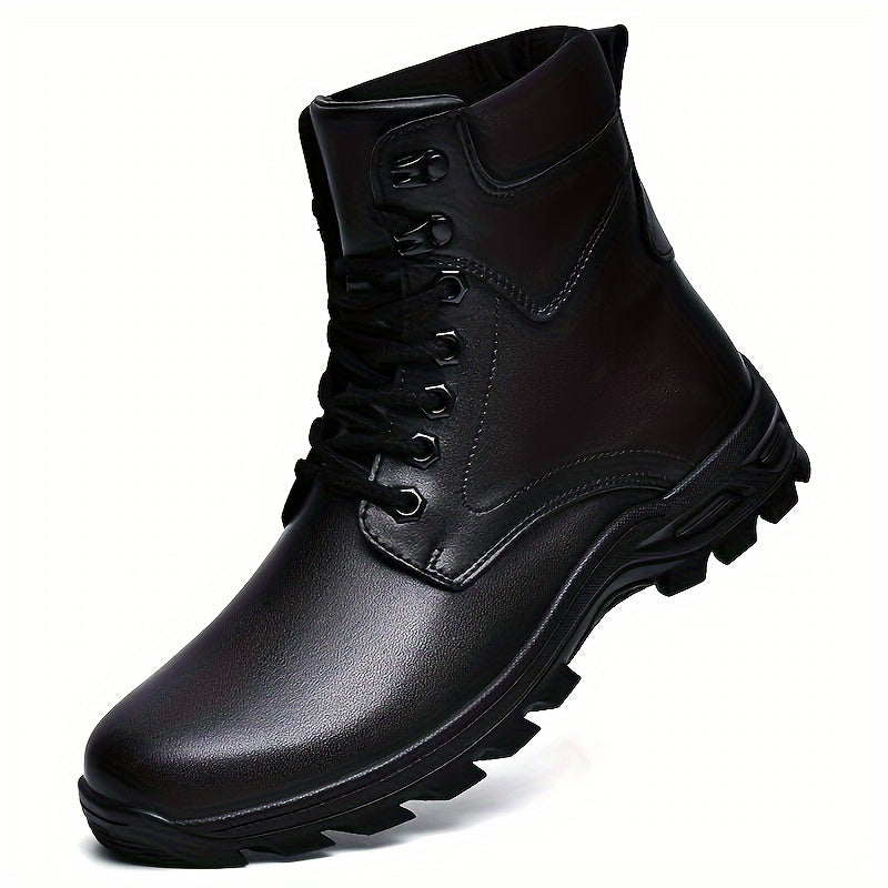 Twan | Men's Lace Up Leather Casual Hiking Boots 4