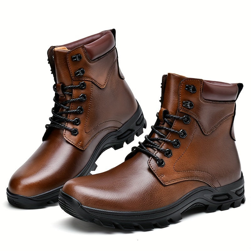 Twan | Men's Lace Up Leather Casual Hiking Boots 8
