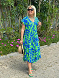 Mila |  Elegant Floral Dress