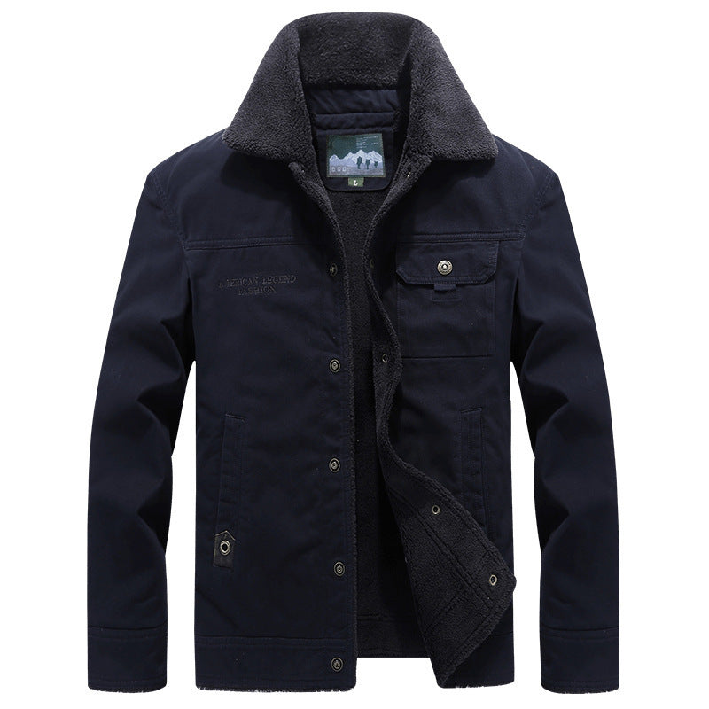 Victor | Men's Work Jacket Button Up Pockets 2