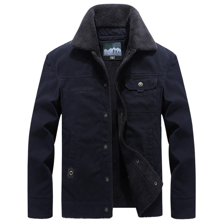 Victor | Men's Work Jacket Button Up Pockets 2