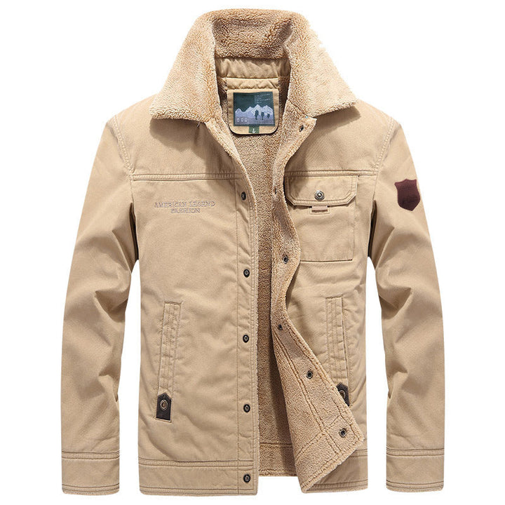 Victor | Men's Work Jacket Button Up Pockets 3
