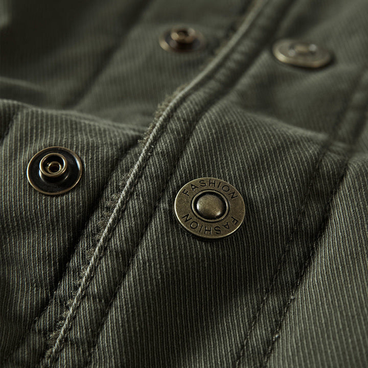 Victor | Men's Work Jacket Button Up Pockets 5