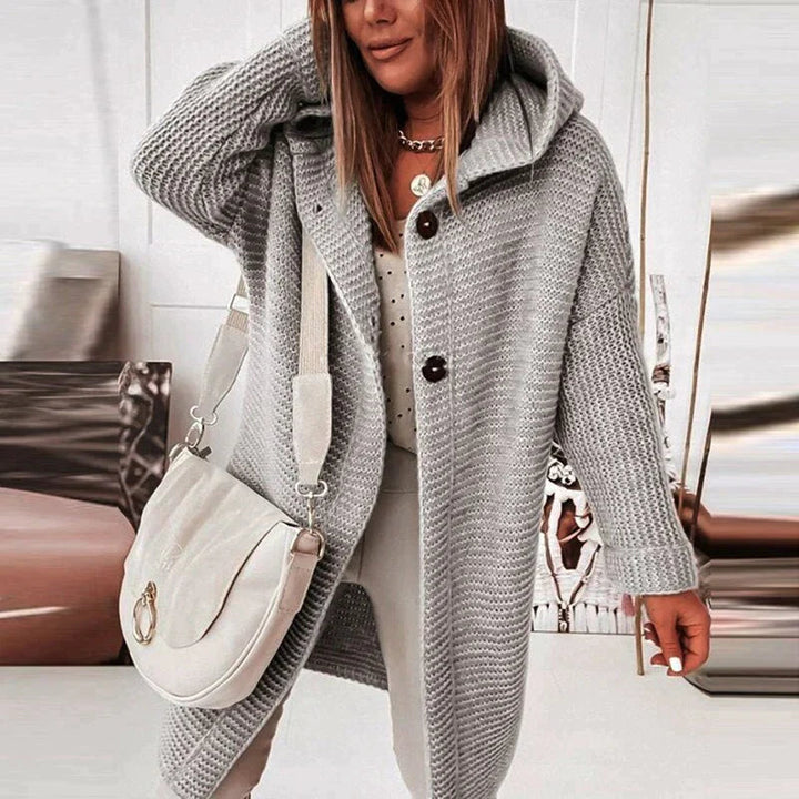 Wieke - Oversized Longline Women's Cardigan 1