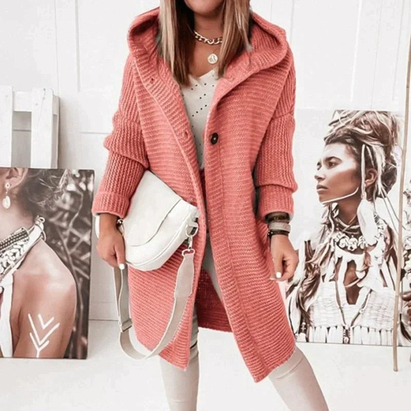 Wieke - Oversized Longline Women's Cardigan 2