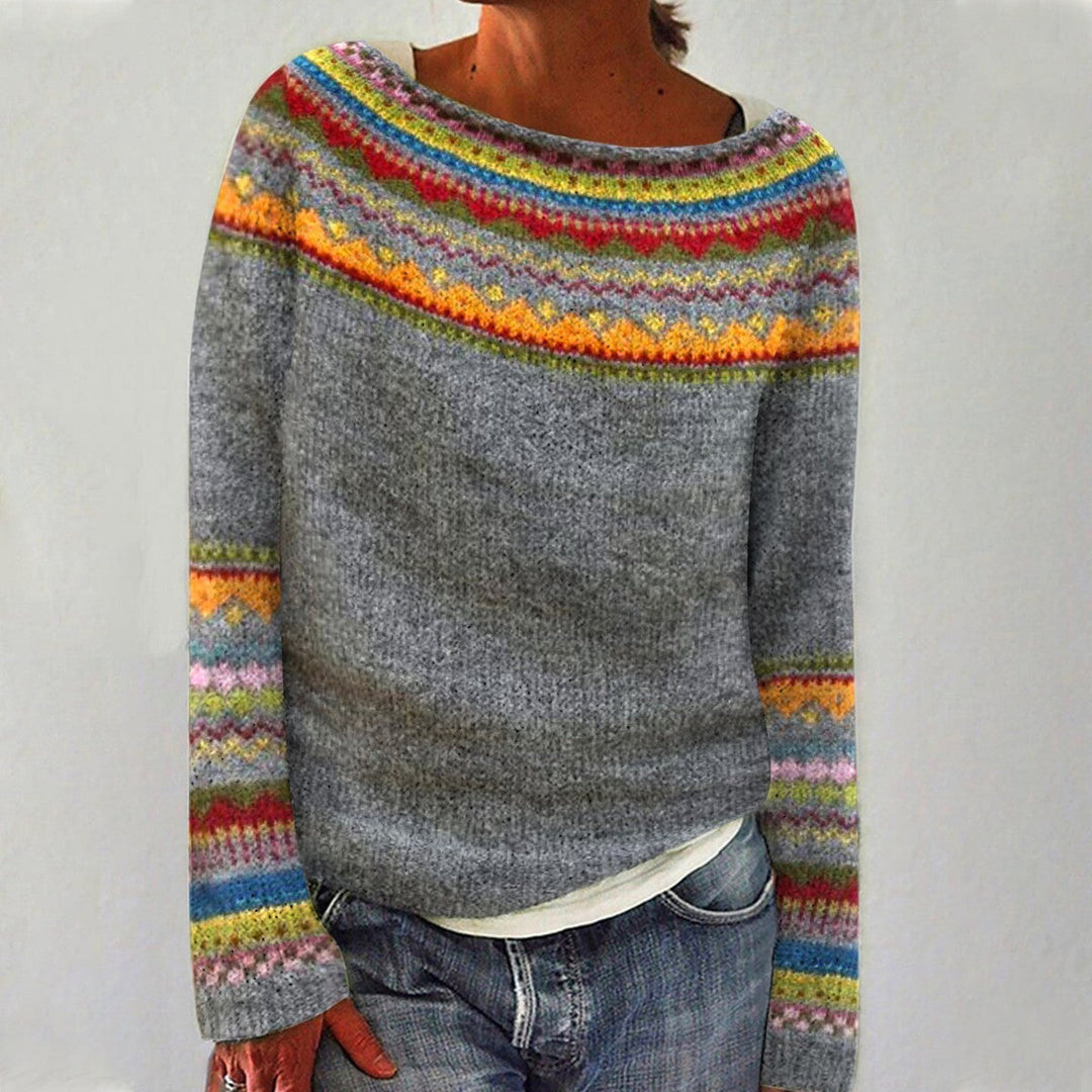 Wren - Fair Isle Knit Sweater 1