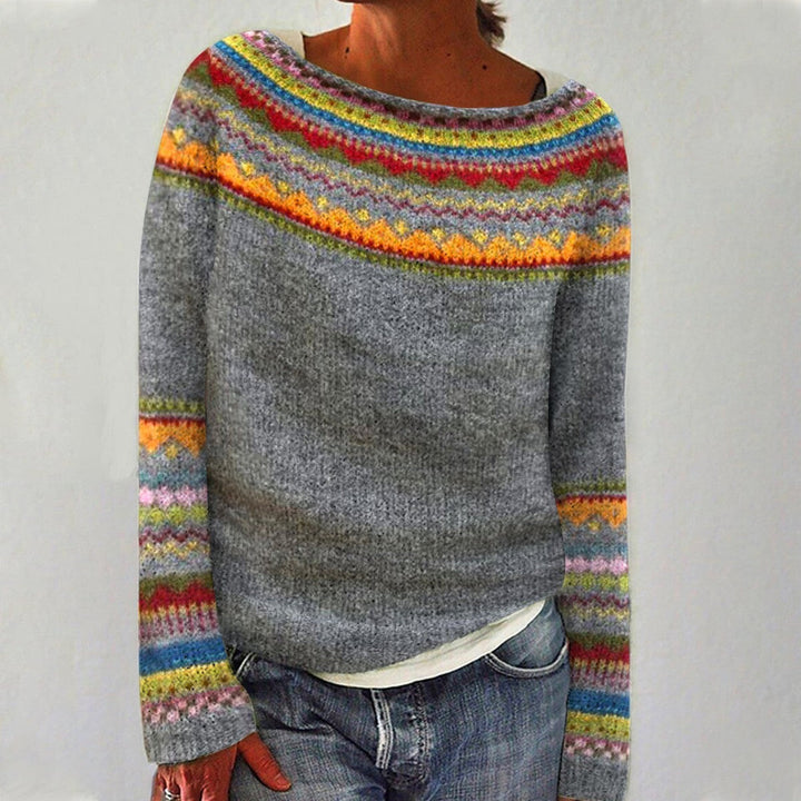 Wren - Fair Isle Knit Sweater 1