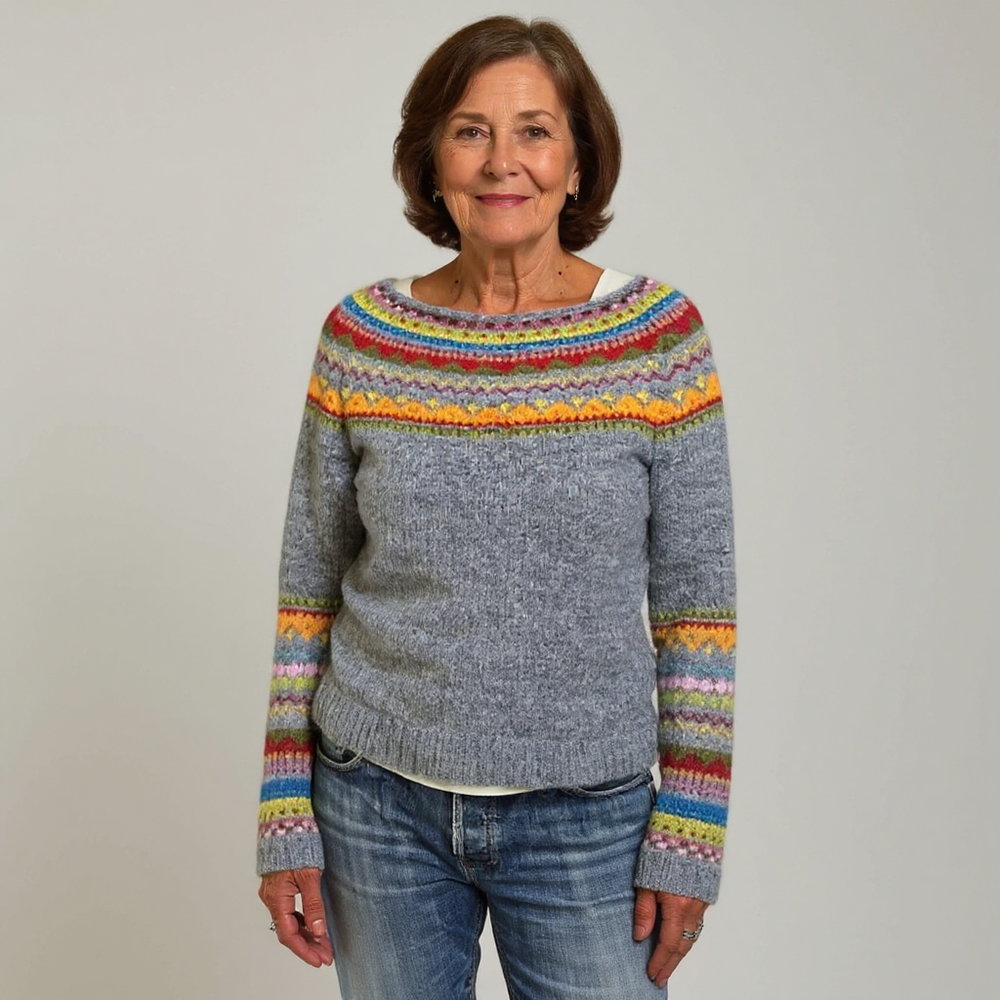 Wren - Fair Isle Knit Sweater 2