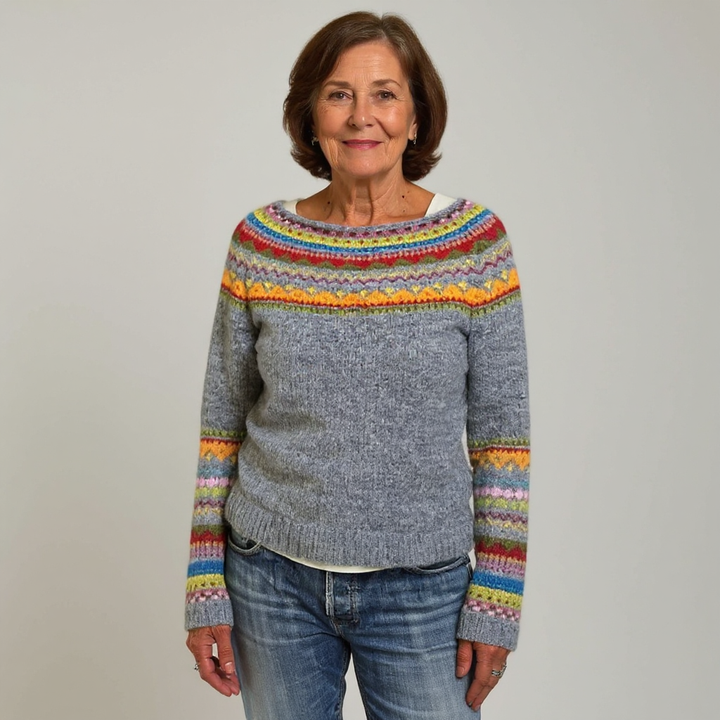 Wren - Fair Isle Knit Sweater 2