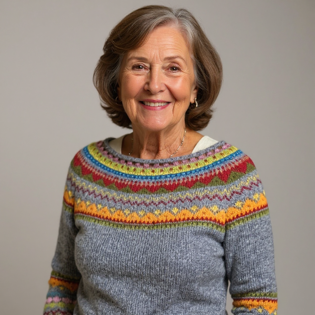 Wren - Fair Isle Knit Sweater 4