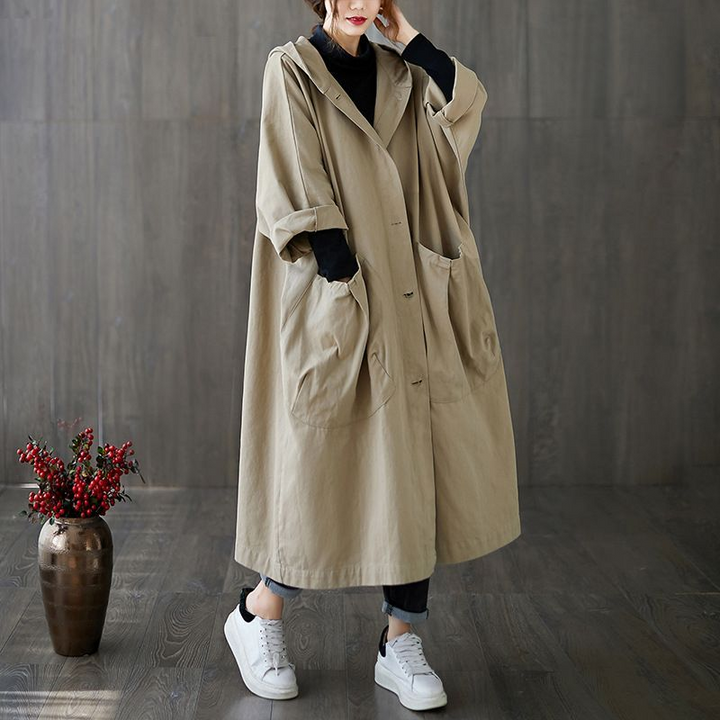 Yara - Oversized Waterproof Windbreaker Fall Jacket 5