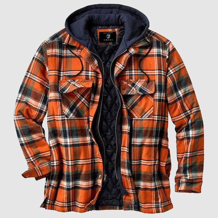 Zaylen | Men's Flannel Jacket Plaid Lined 5