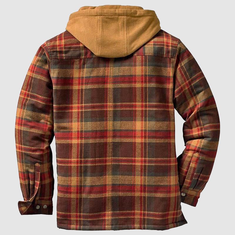 Zaylen | Men's Flannel Jacket Plaid Lined 6