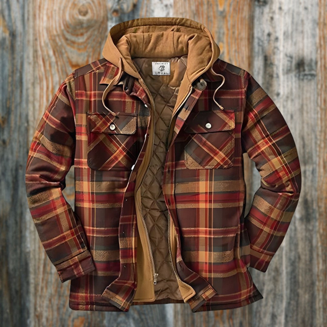 Zaylen | Men's Flannel Jacket Plaid Lined 7