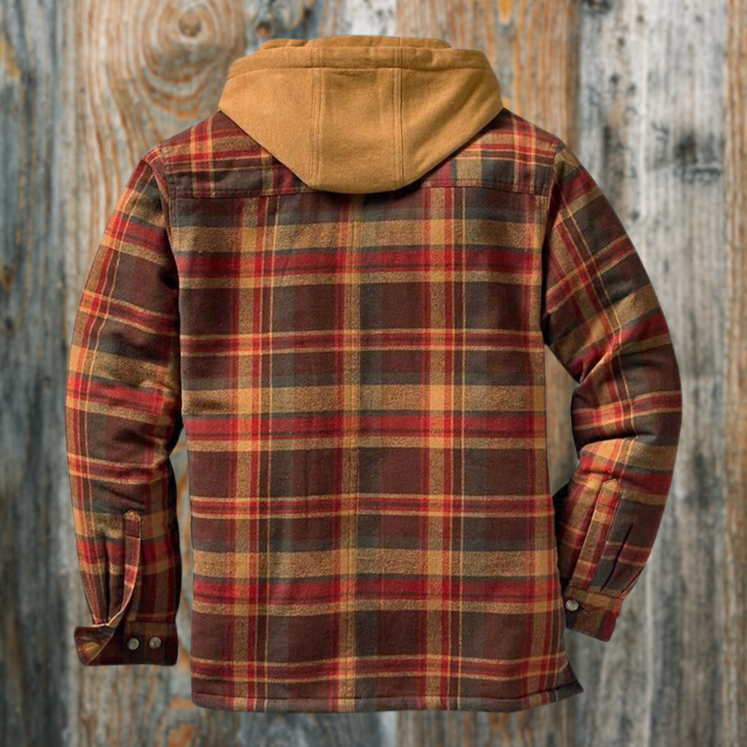 Zaylen | Men's Flannel Jacket Plaid Lined 8